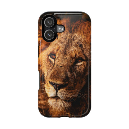 Magsafe® Compatible Tough Cases - Old Lion iPhone 17 Glossy