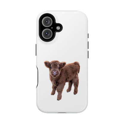 Baby Highland Cow MagSafe Phone Case iPhone 16 Glossy