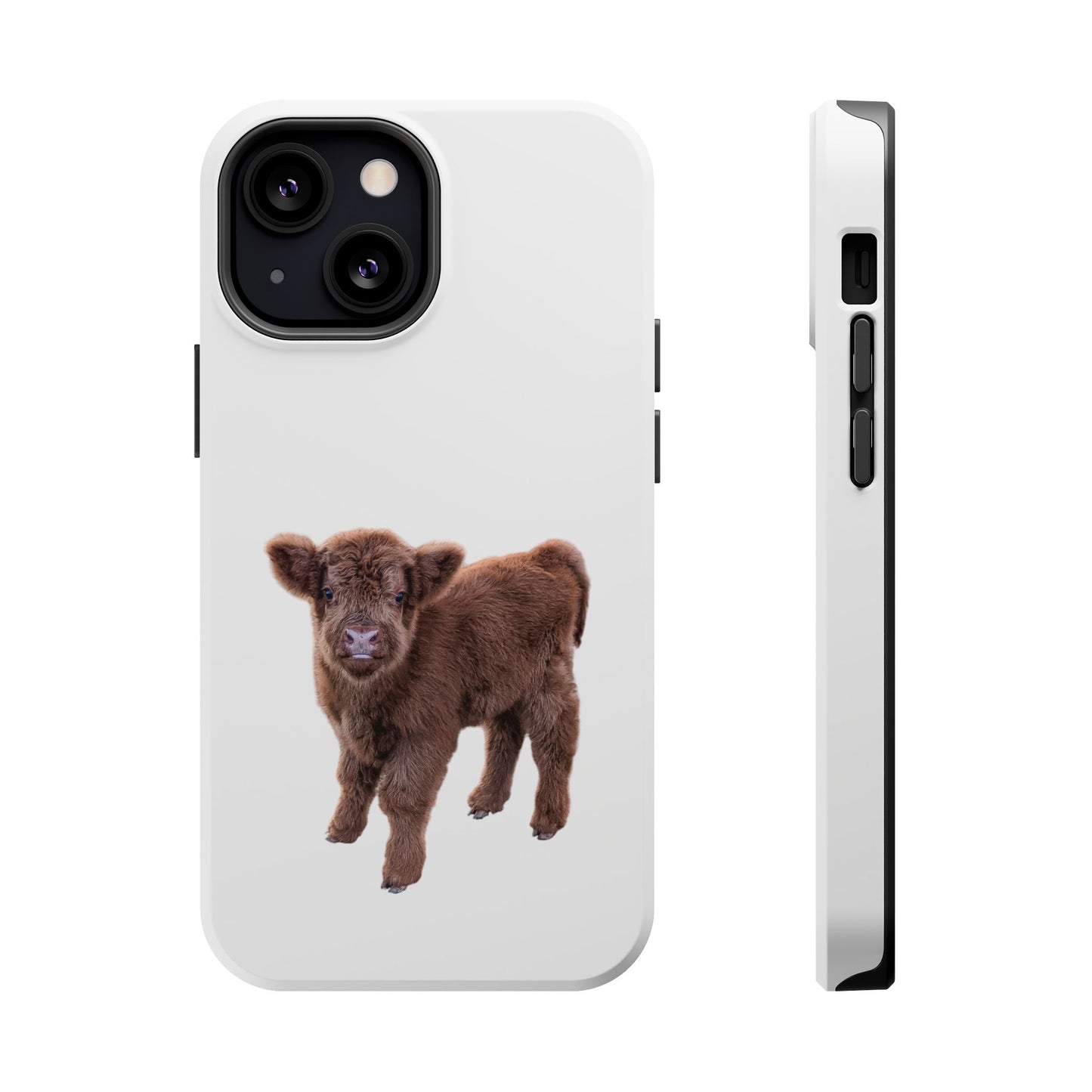 Baby Highland Cow MagSafe Phone Case iPhone 13 Mini Matte