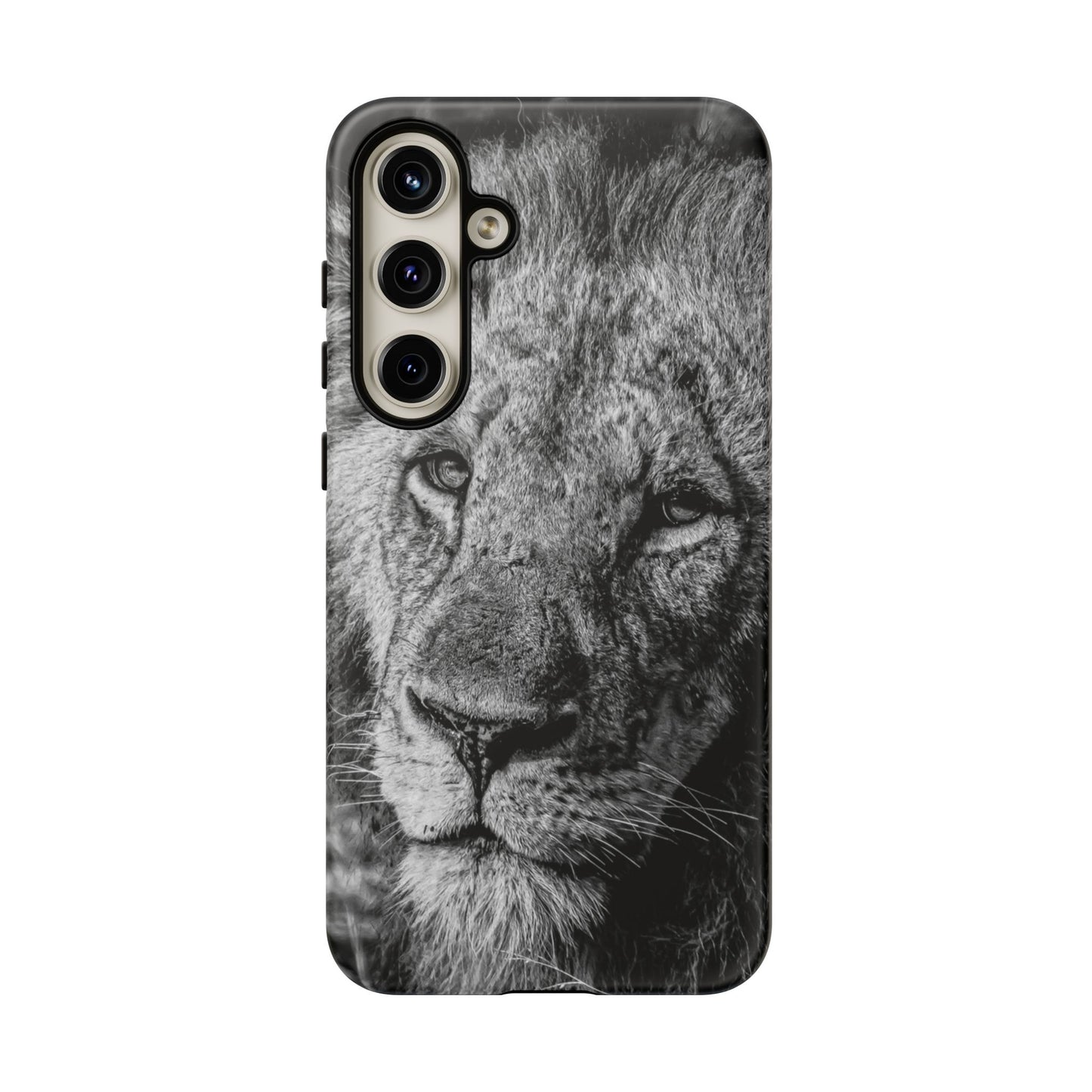 Tough Case - Old Lion B&W Samsung Galaxy S24 Plus Matte