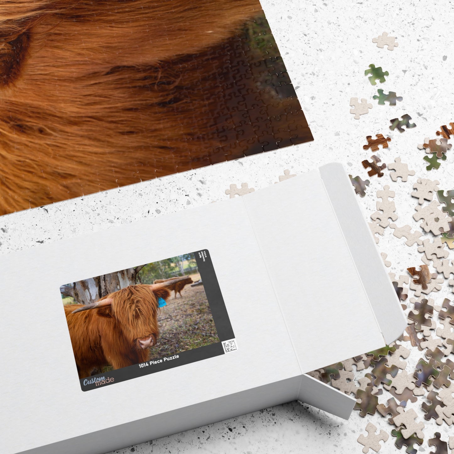 Scottish Highland Cattle Puzzle