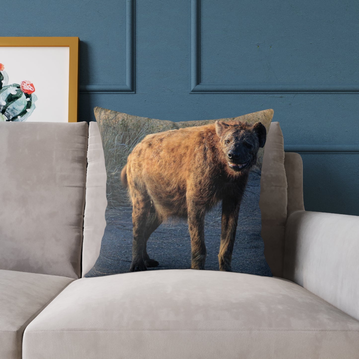 Spotted Hyena Pillow