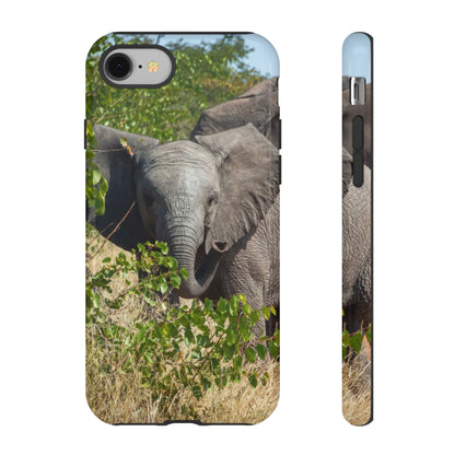 Tough Case - Young Elephant iPhone 8 Glossy