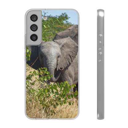 Flexi Cases - Young Elephant Samsung Galaxy S22 Plus