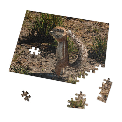 Ground Squirrel Jigsaw Puzzle with Tin