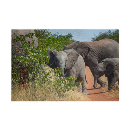 Young Elephant Jigsaw Puzzle