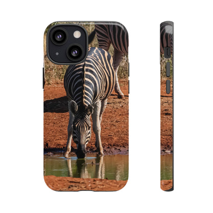 Tough Case - Zebra Drinking