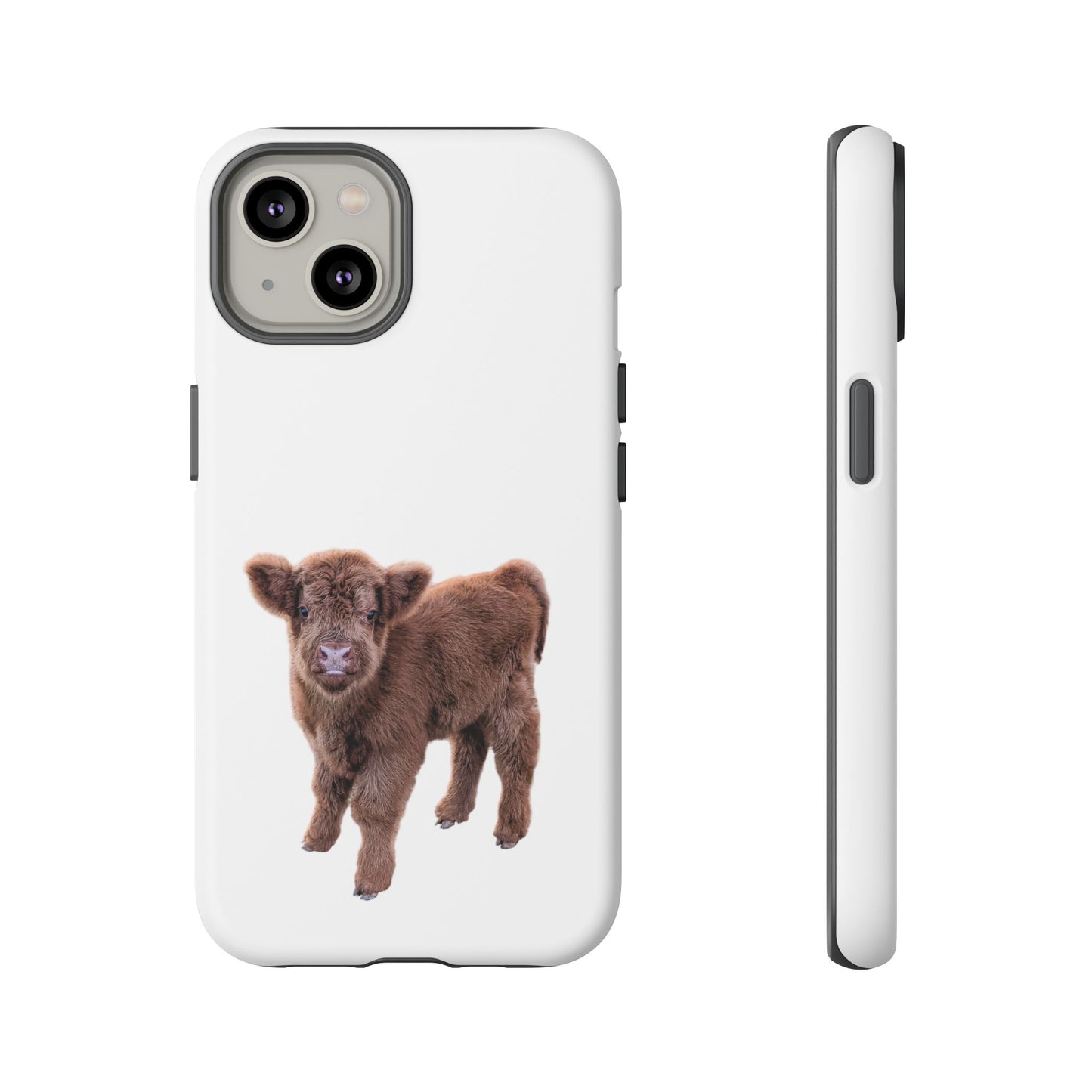 Baby Highland Cow Phone Case iPhone 14 Matte