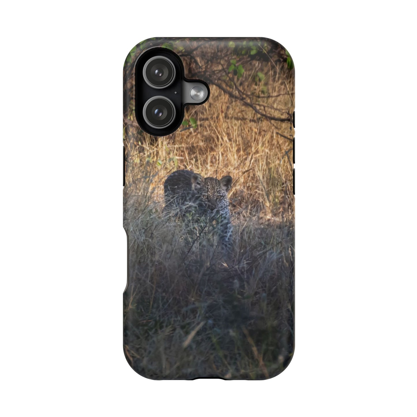 Magsafe® Compatible Tough Cases - Leopard Cub iPhone 17 Matte