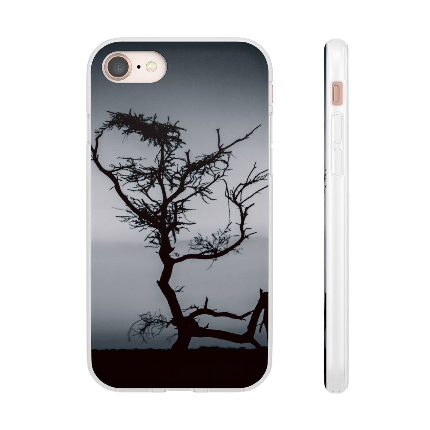 Kalahari Sunset Phone Case B&W iPhone 8