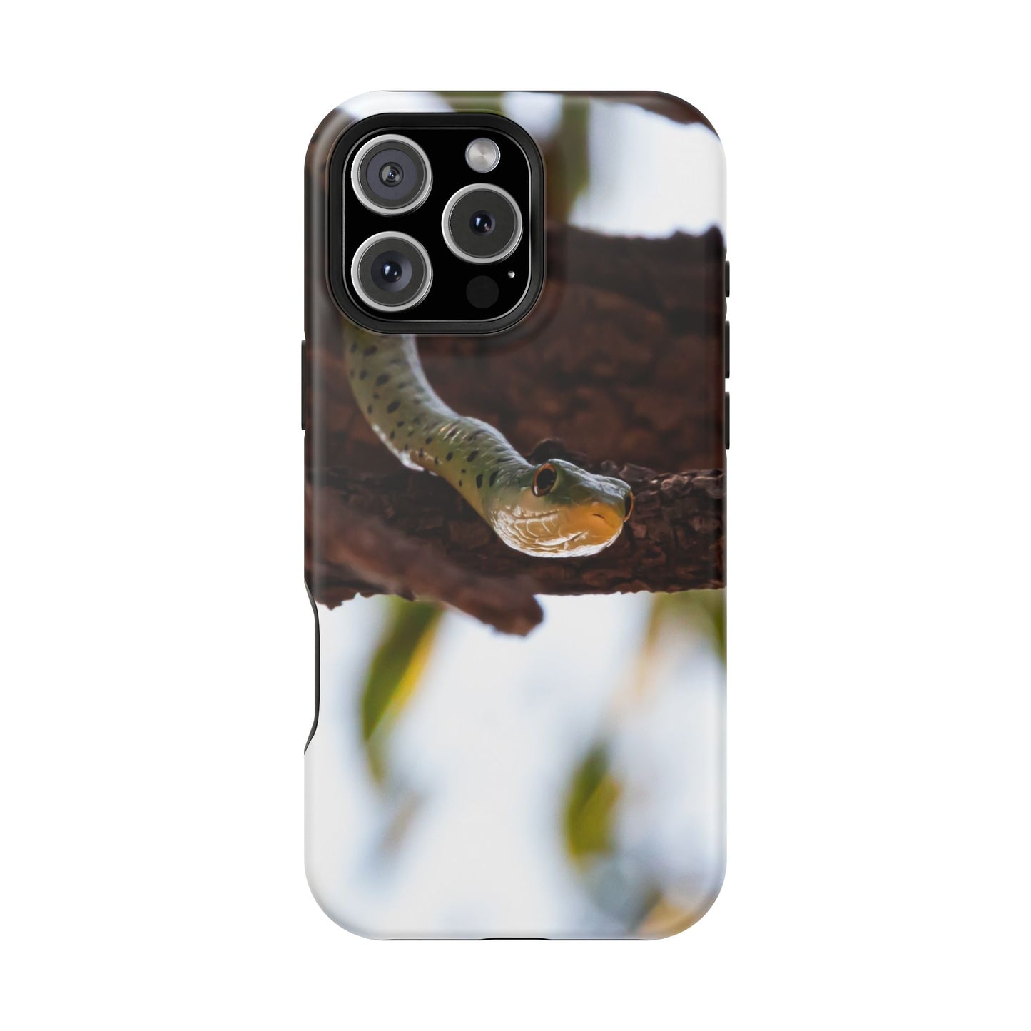 Magsafe® Compatible Tough Cases - Spotted Bush Snake