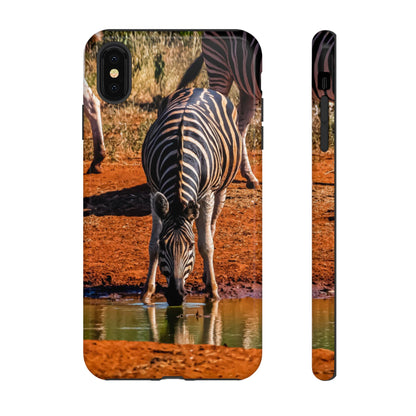 Zebra Phone Case iPhone XS MAX Glossy