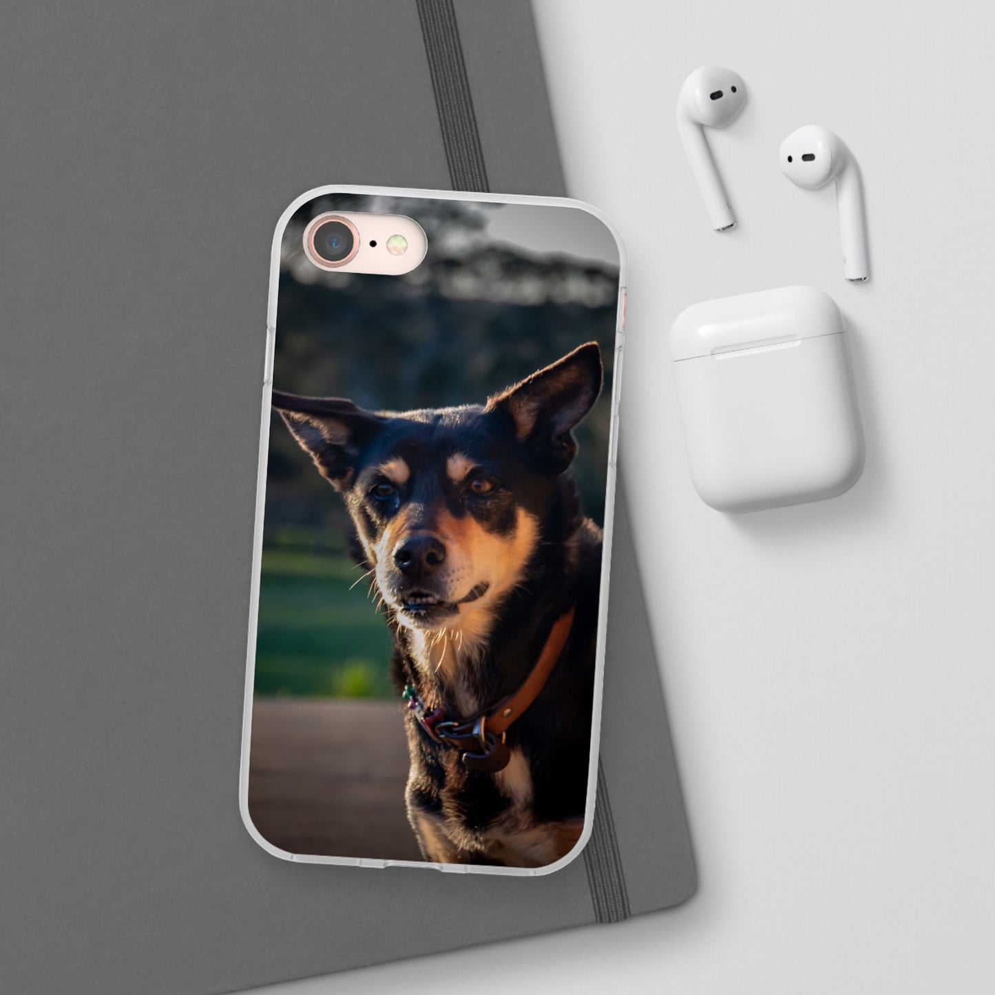 Kelpie Dog Flexi Case