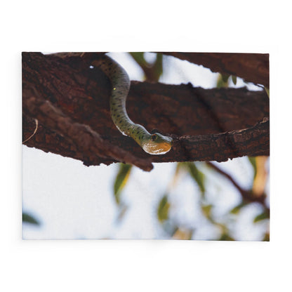 Arctic Fleece Blanket - Spotted Bush Snake