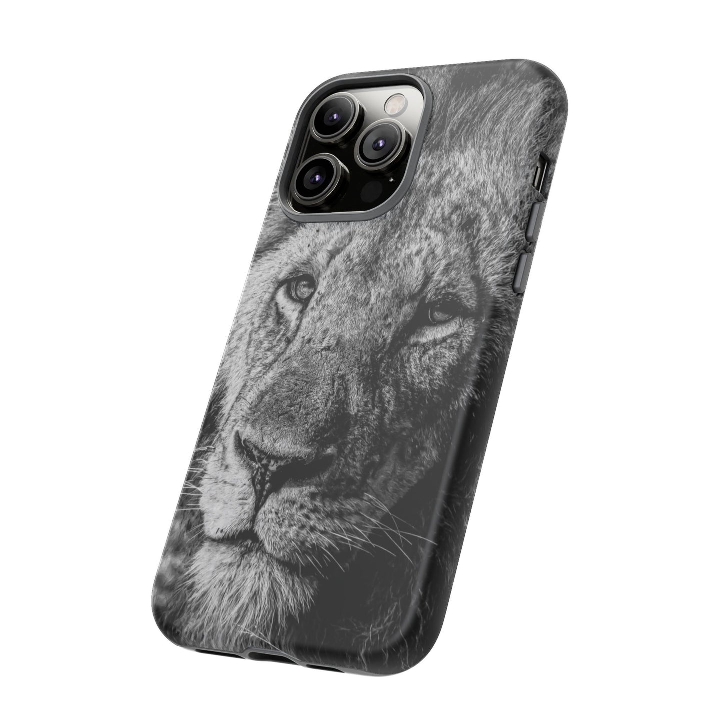 Tough Case - Old Lion B&W