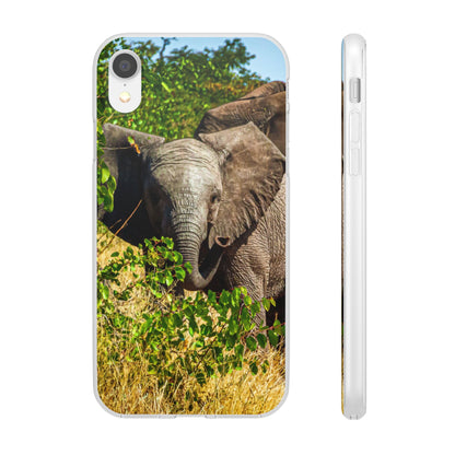 Flexible Young Elephant Cases iPhone XR