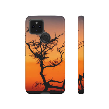 Tough Case - Sunset over the Kalahari Google Pixel 5 5G Glossy