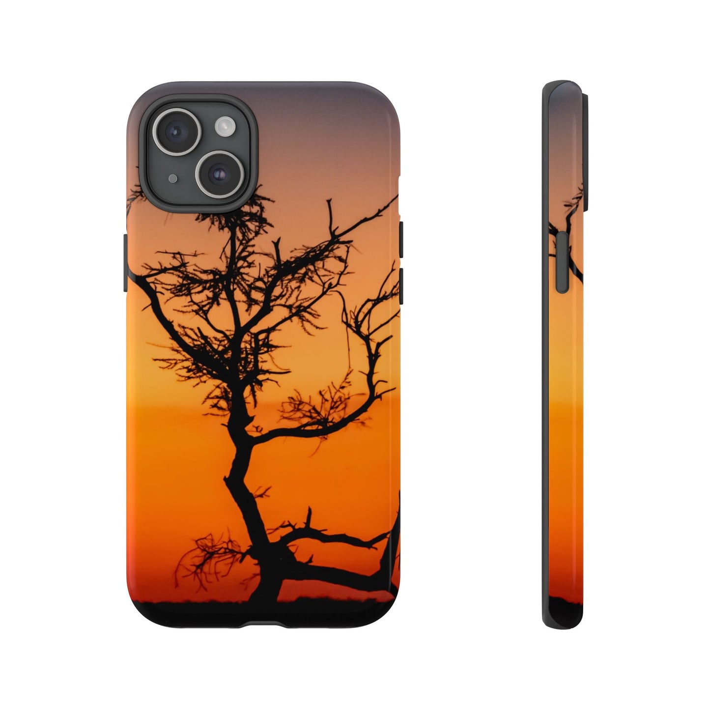 Tough Case - Sunset over the Kalahari iPhone 15 Plus Glossy