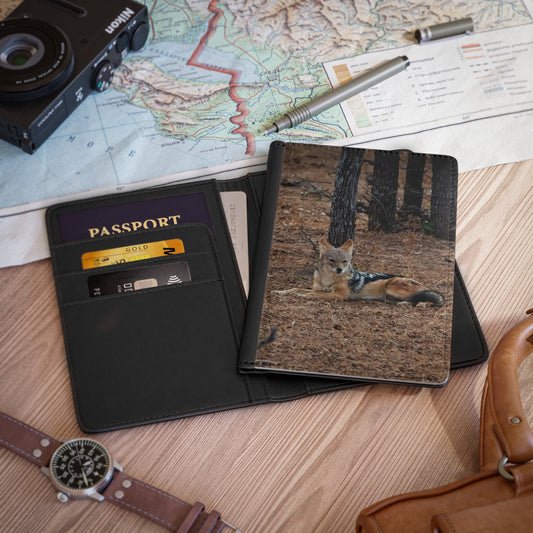 Passport Cover - Black Backed Jackal