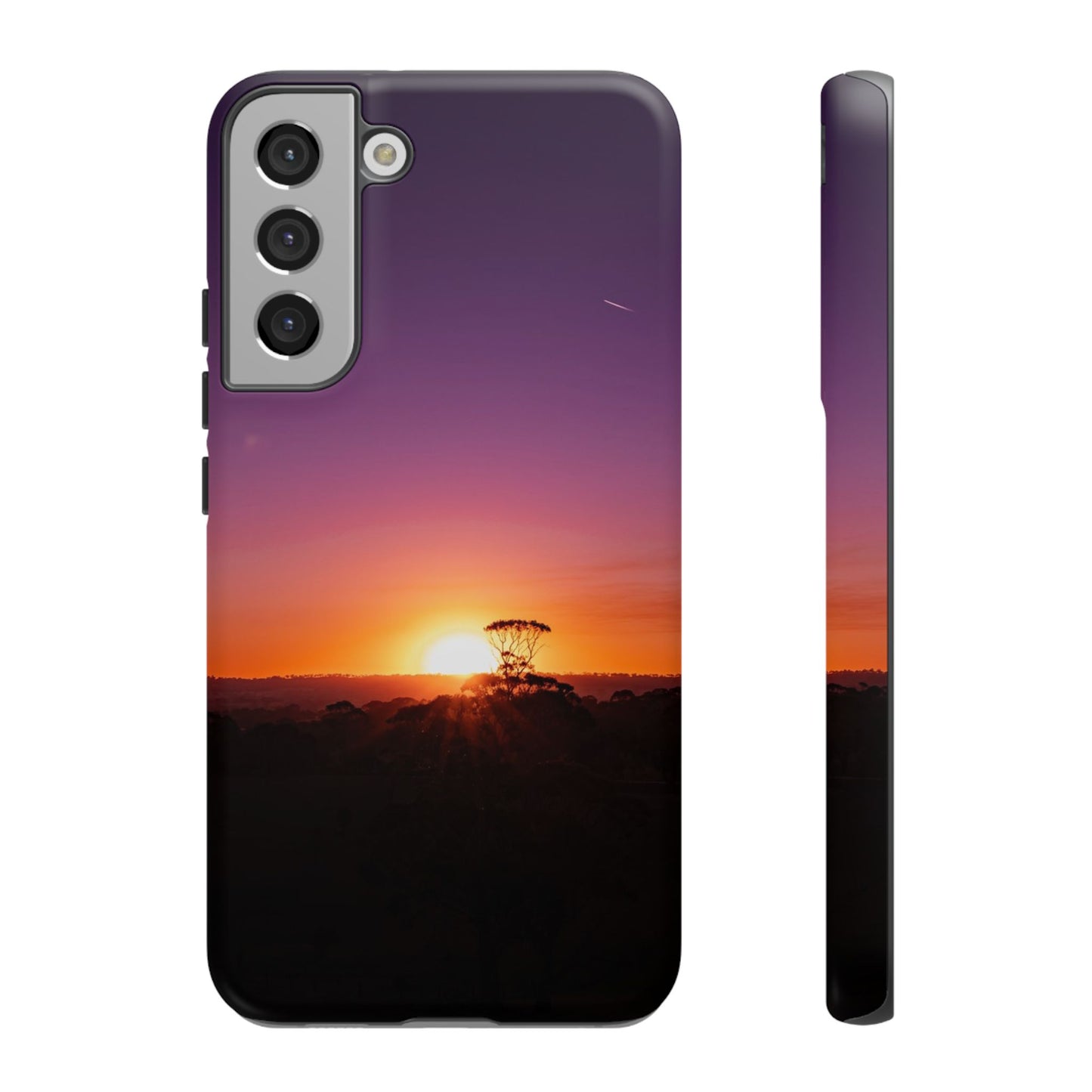 Tough Case - Purple Sunset Samsung Galaxy S22 Plus Matte