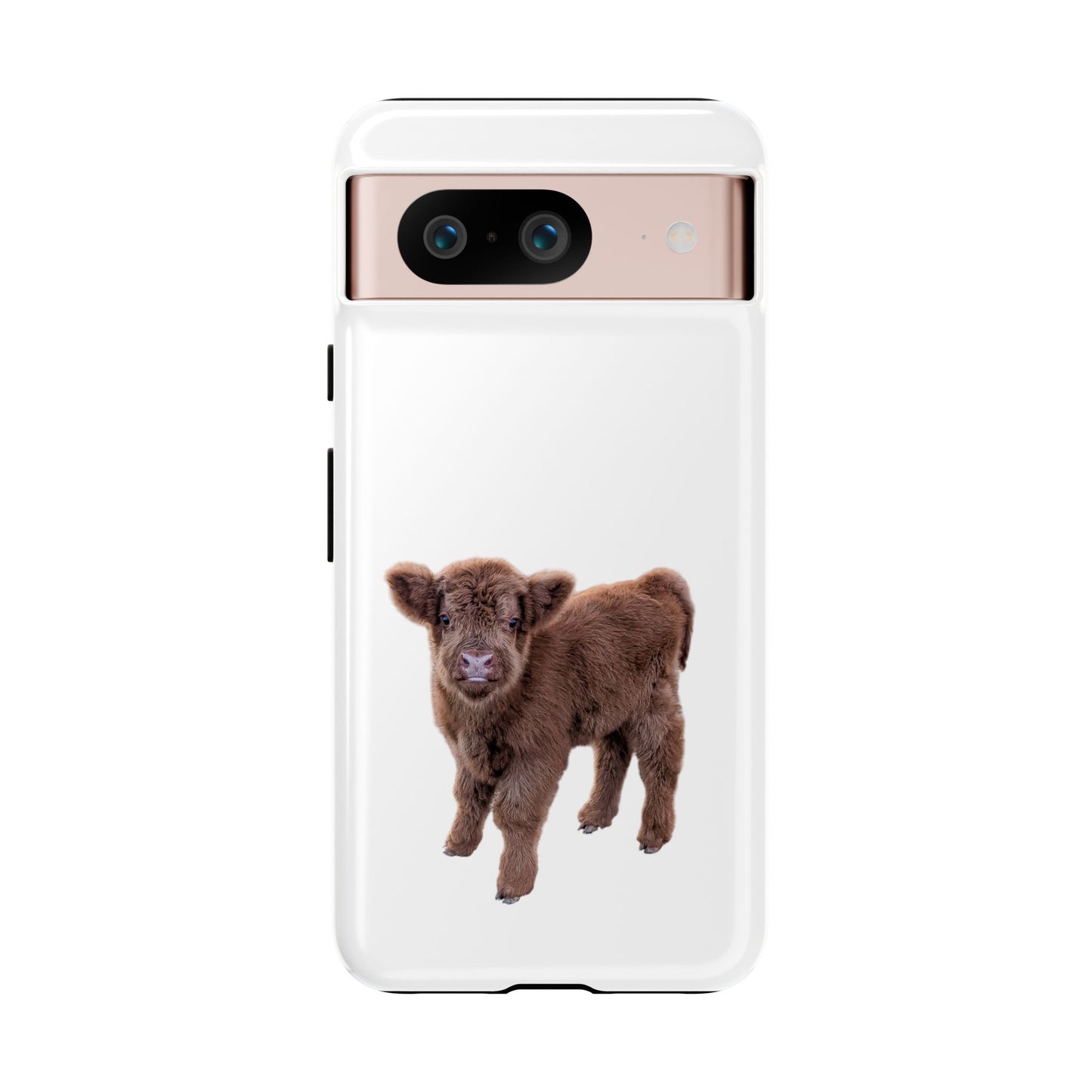 Baby Highland Cow Phone Case Google Pixel 8 Glossy