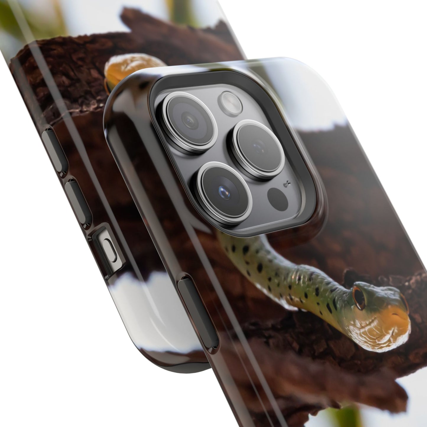 Magsafe® Compatible Tough Cases - Spotted Bush Snake