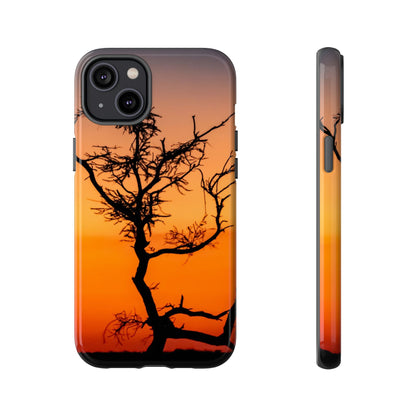 Tough Case - Sunset over the Kalahari iPhone 14 Plus Glossy