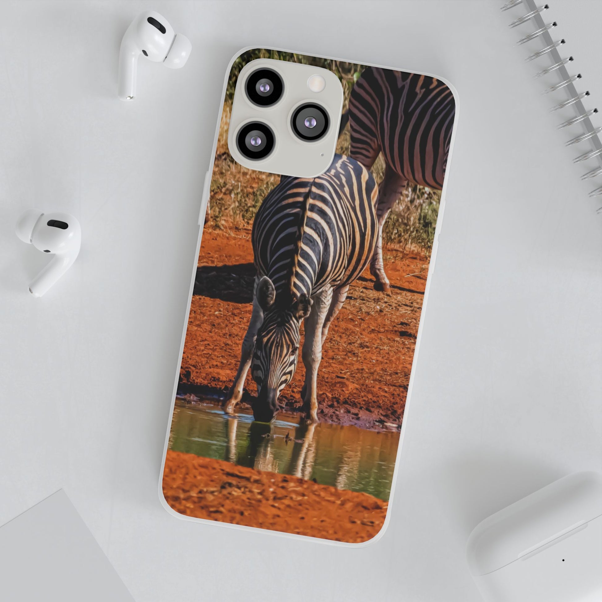 Flexible Zebra Phone Case