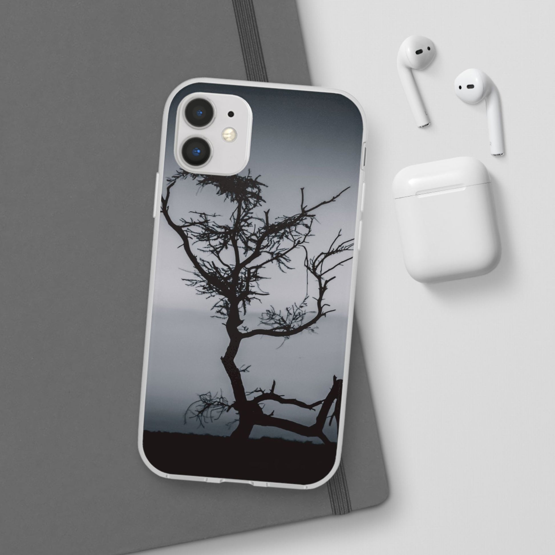 Kalahari Sunset Phone Case B&W