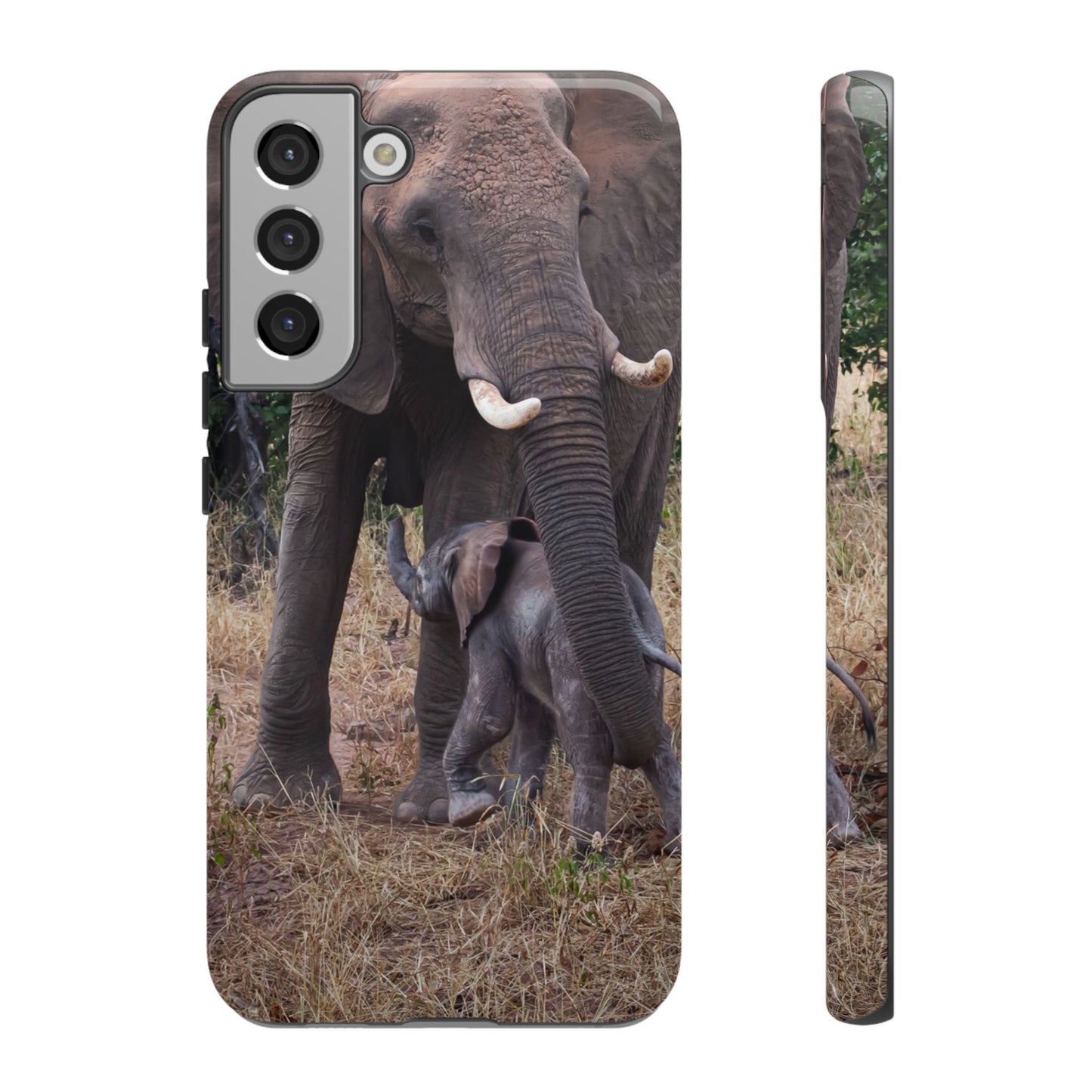 Baby Elephant Tough Case Samsung Galaxy S22 Plus Glossy