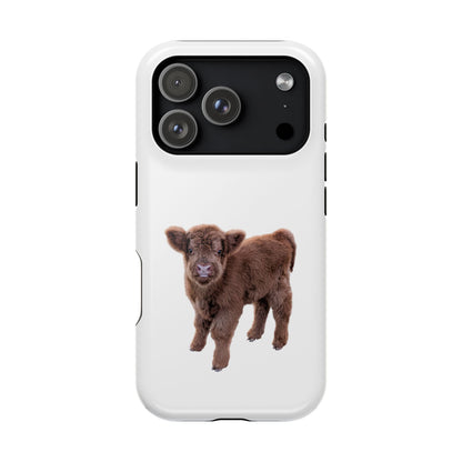 Baby Highland Cow MagSafe Phone Case iPhone 17 Pro Glossy