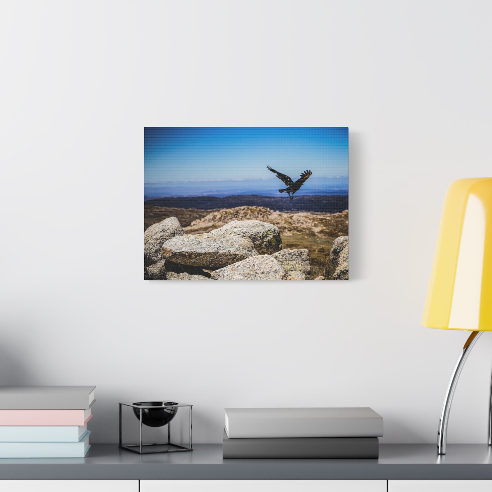 Little Raven Mt Kosciuszko Canvas Print