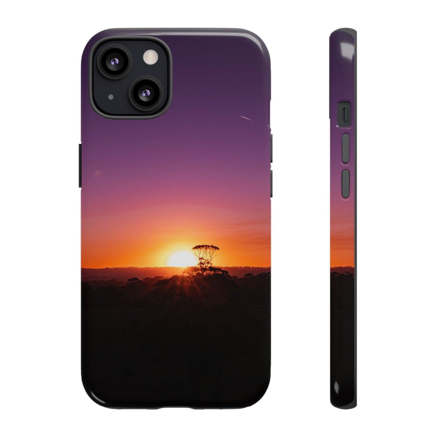 Tough Case - Purple Sunset iPhone 13 Glossy