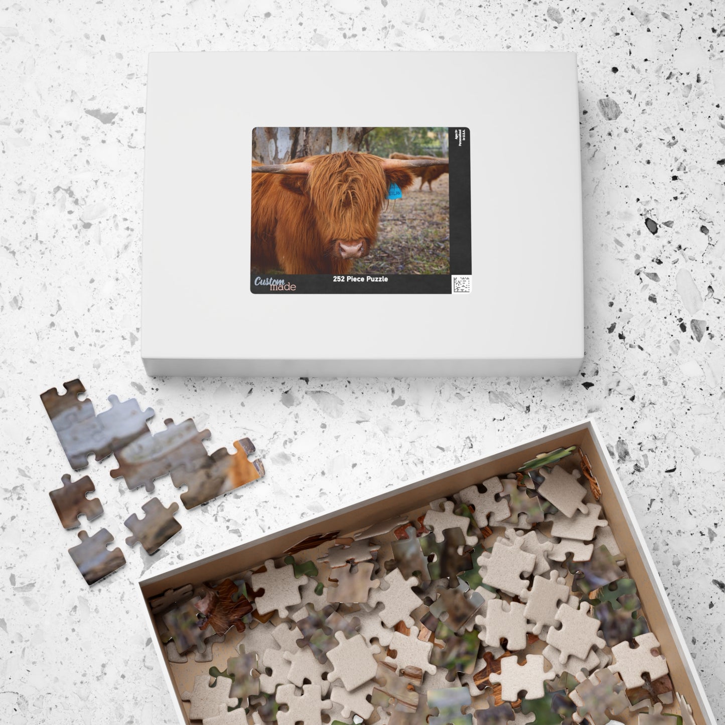 Scottish Highland Cattle Puzzle