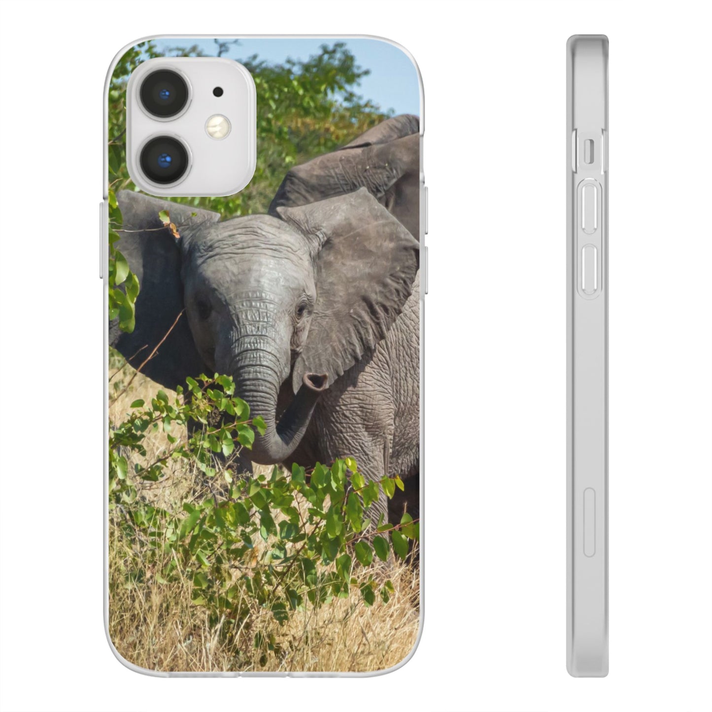 Flexi Cases - Young Elephant iPhone 12