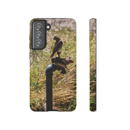 Tough Case - Birds at A Dripping Tap Samsung Galaxy S21 FE Matte