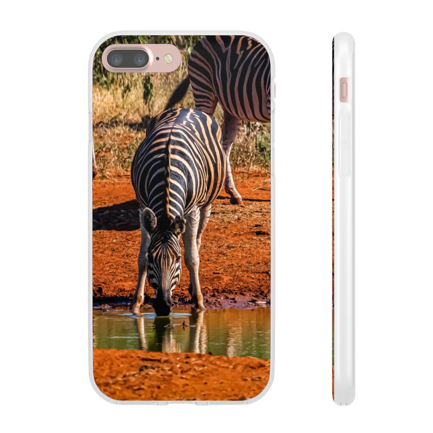 Flexible Zebra Phone Case iPhone 7 Plus