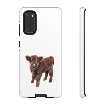 Baby Highland Cow Phone Case Samsung Galaxy S20 Glossy