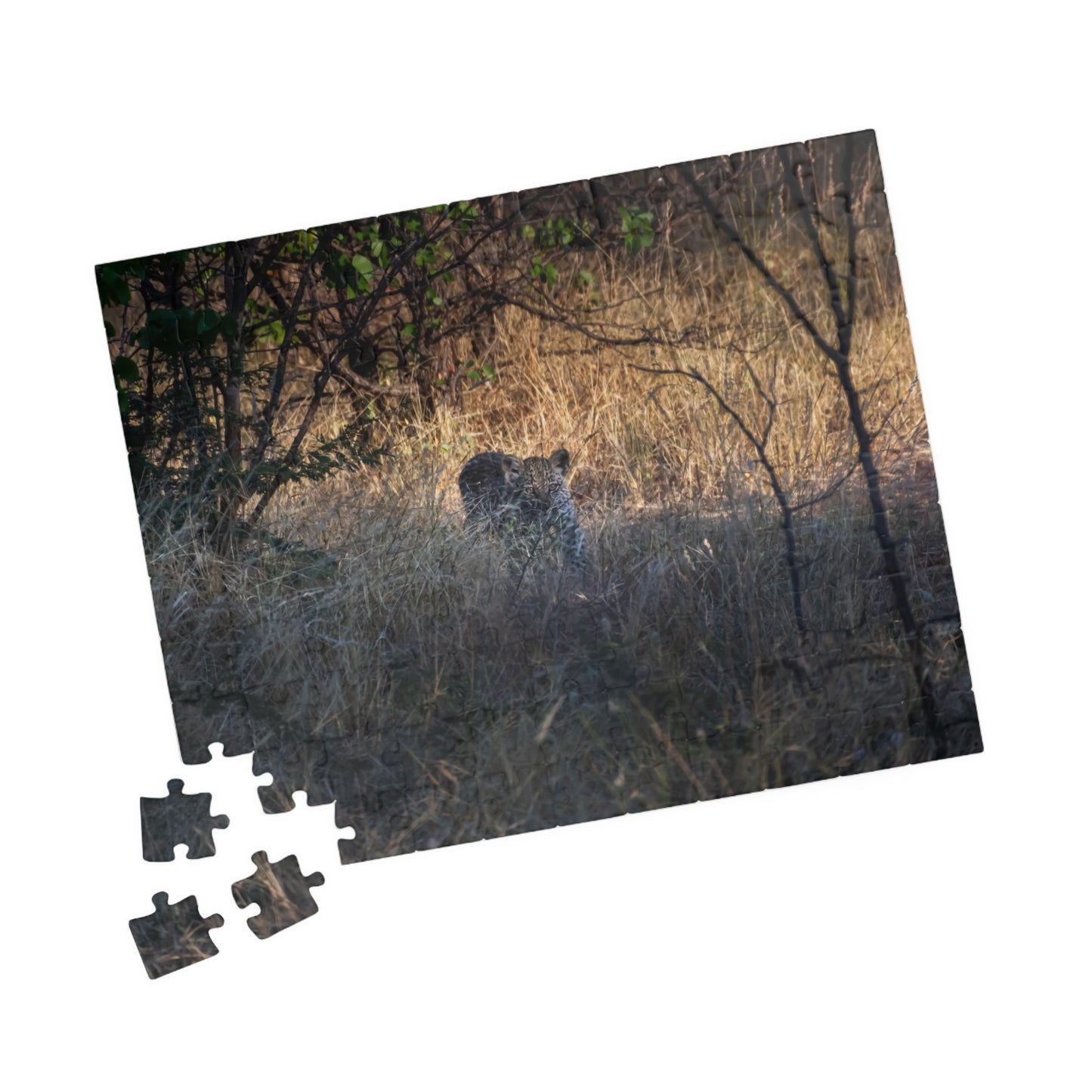 Leopard Cub Photo Jigsaw Puzzle