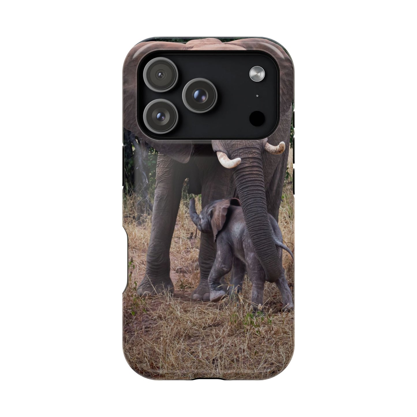 Baby Elephant Magsafe Phone Case iPhone 17 Pro Glossy