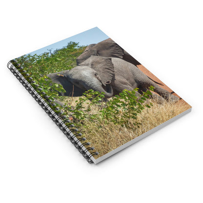 Spiral Notebook - Ruled Line - Young Elephant