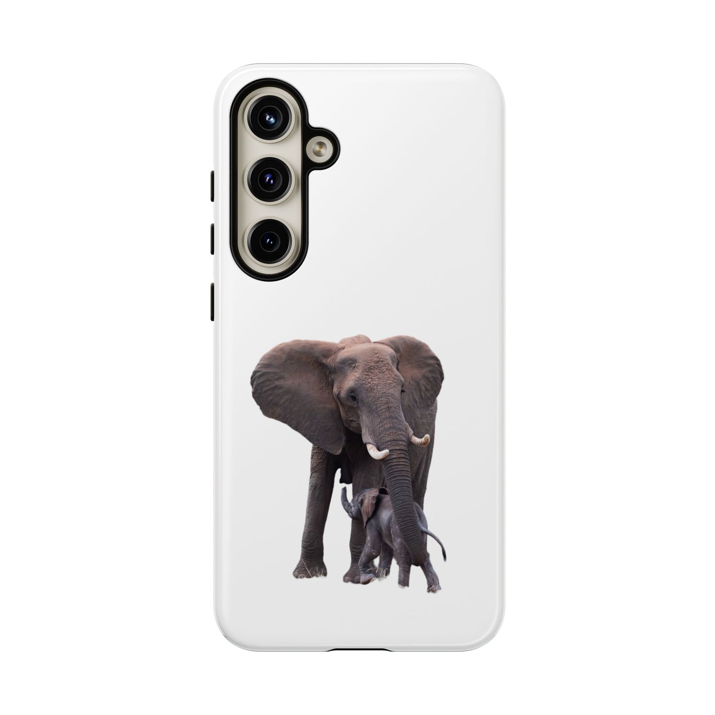 Baby Elephant Tough Case Samsung Galaxy S24 Plus Glossy