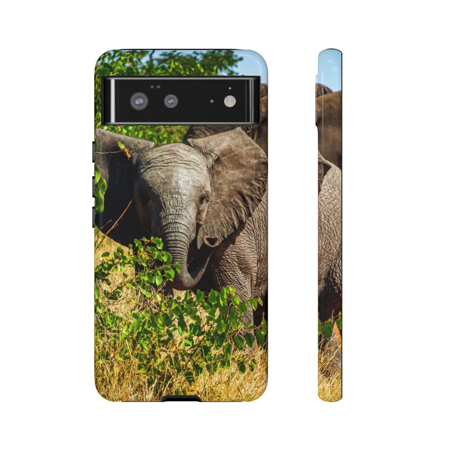 Tough Case - Young Elephant Google Pixel 6 Glossy