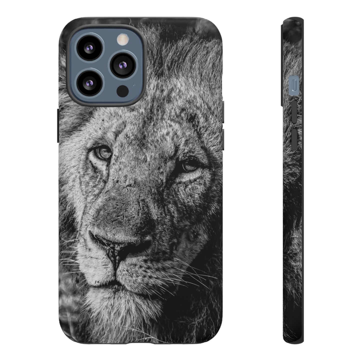 Tough Case - Old Lion B&W iPhone 13 Pro Max Matte