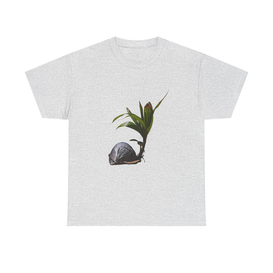 New Life Coconut Tee Ash
