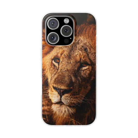 Flexible Lion Phone Cases iPhone 16 Pro