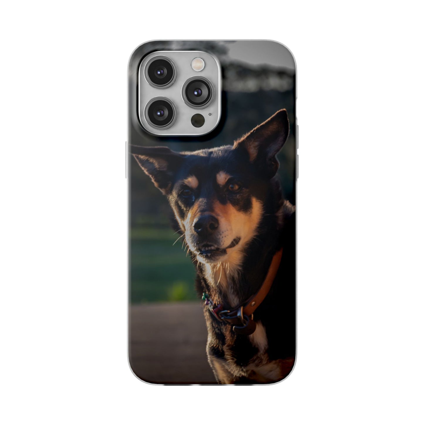 Kelpie Dog Flexi Case iPhone 14 Pro Max