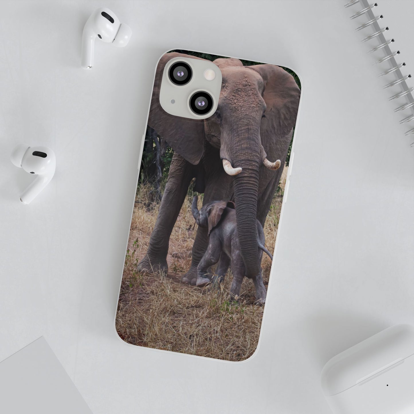 Flexi Cases - Elephant and Baby