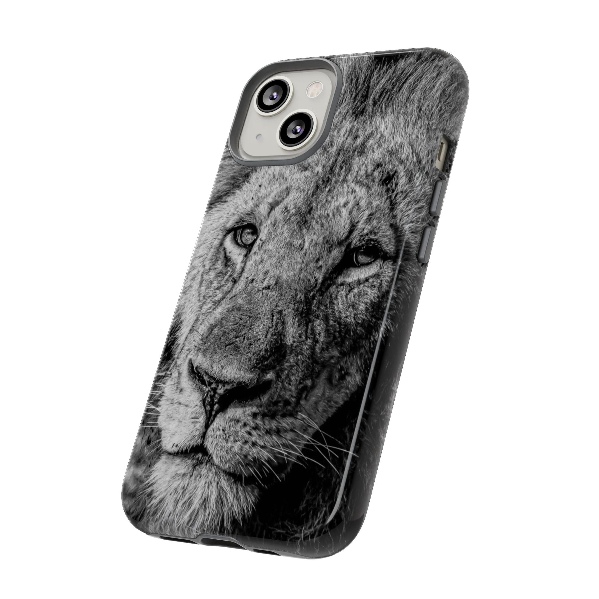 Tough Case - Old Lion B&W