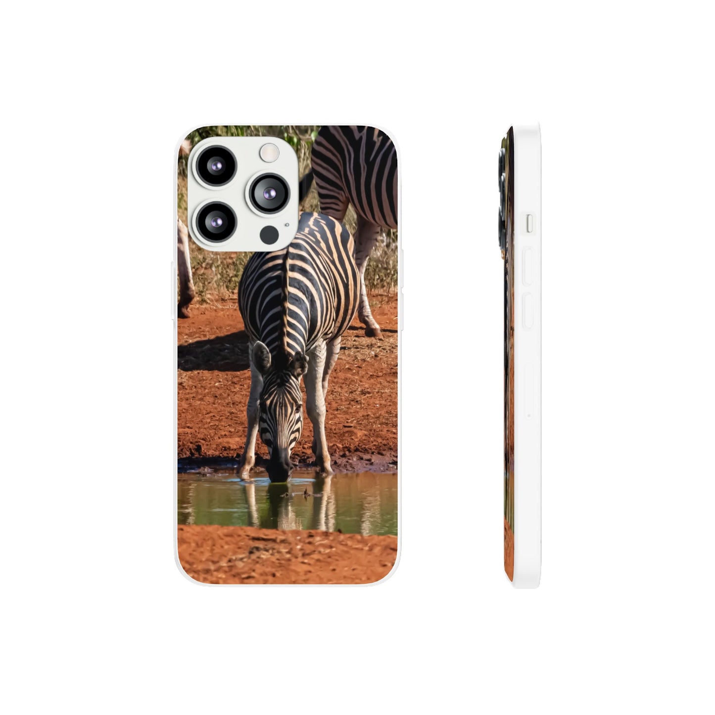 Flexi Cases - Zebra at Waterhole